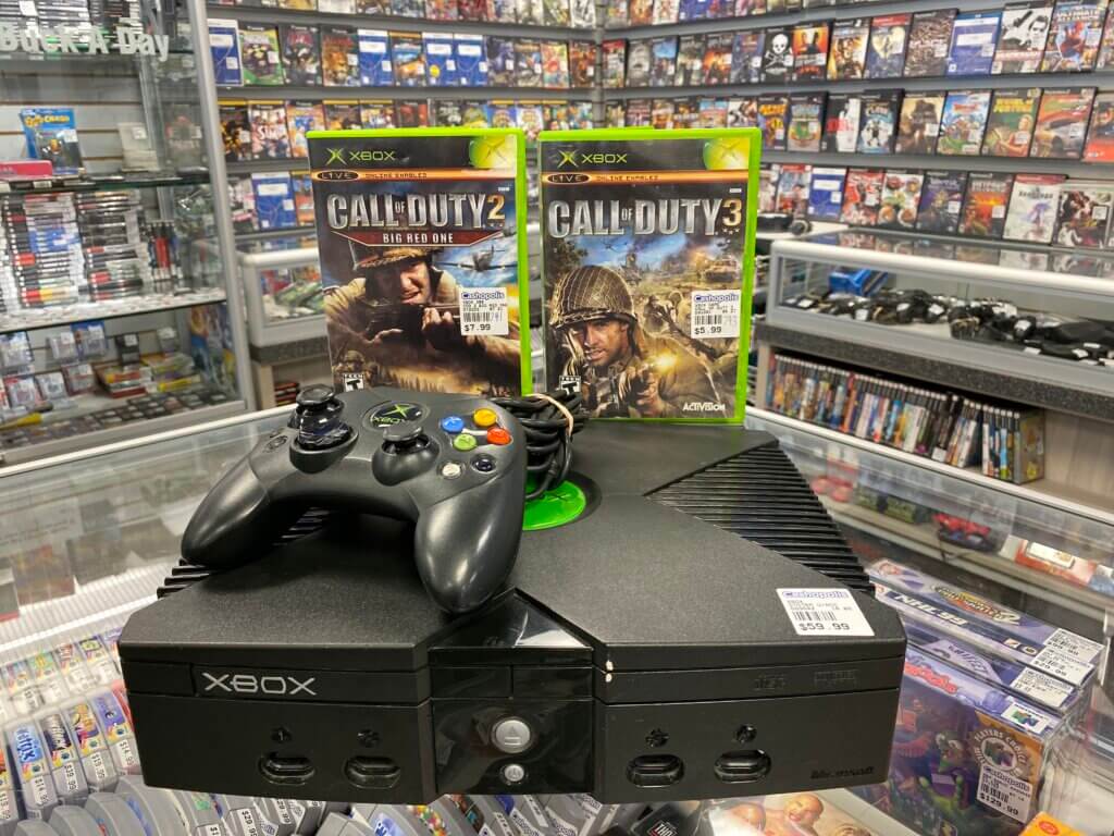 Sell used video game systems here. secondhand store